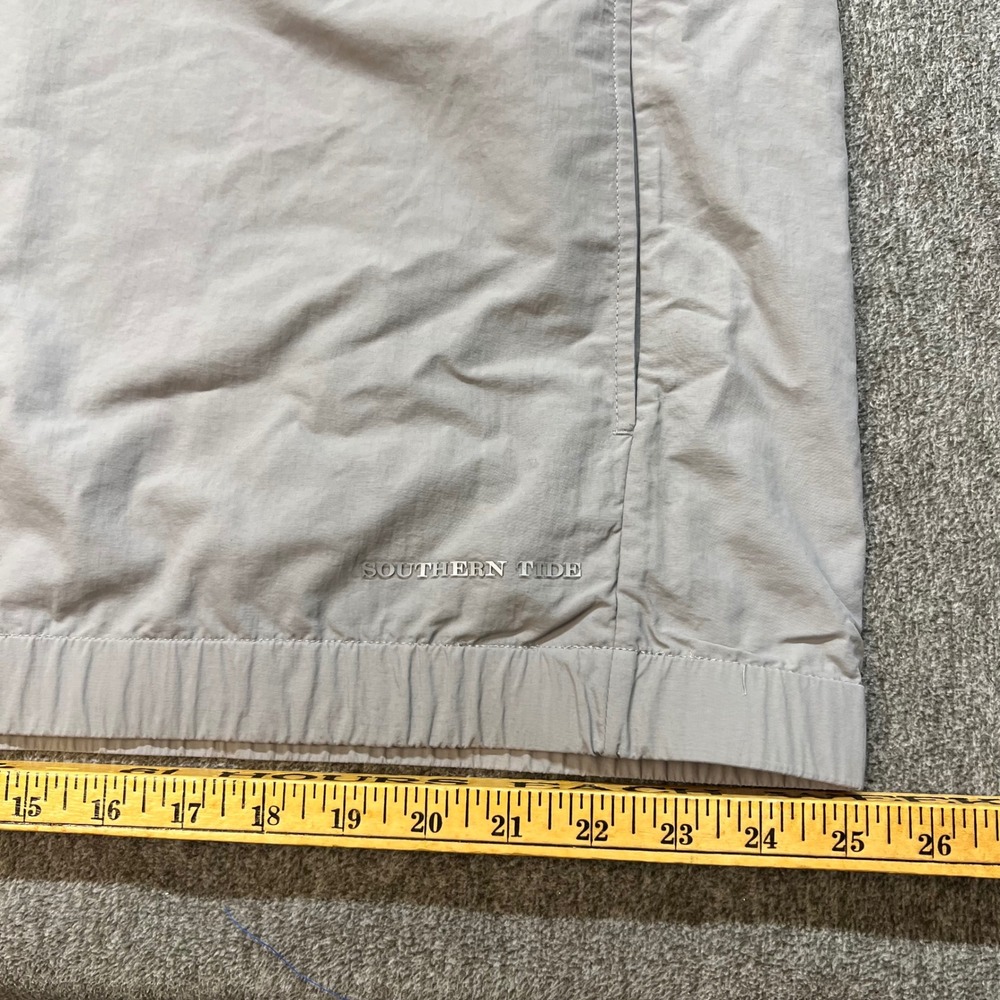 Southern Tide Light Gray Windbreaker - Picture 7 of 12